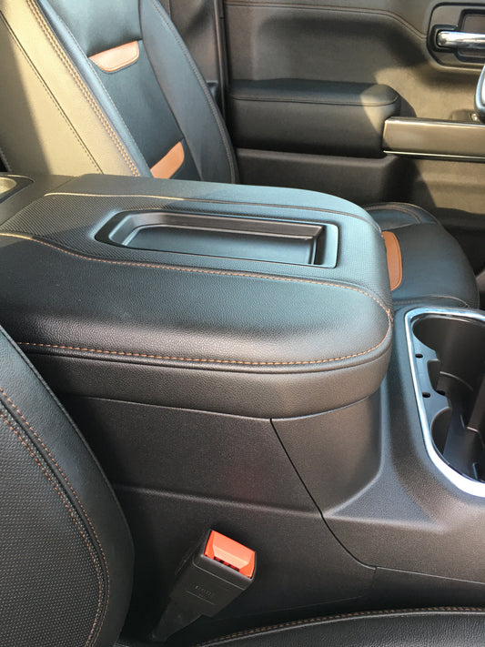 Leather Center Console Cover Replacement