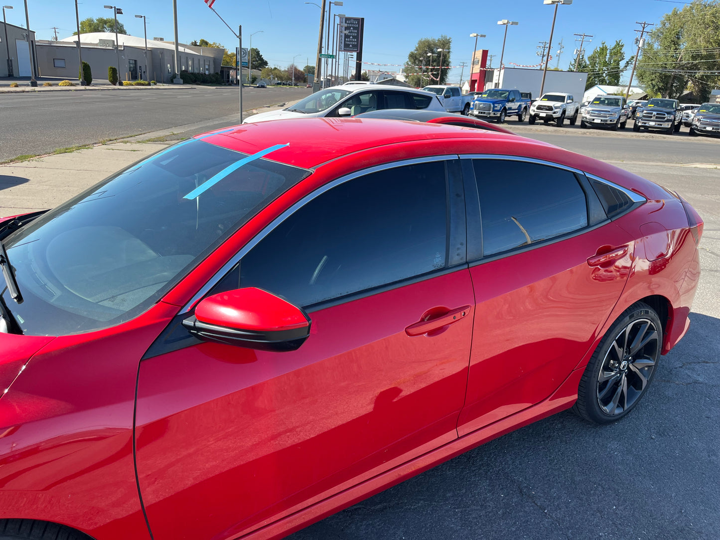 All 4 Door Windows Tinted